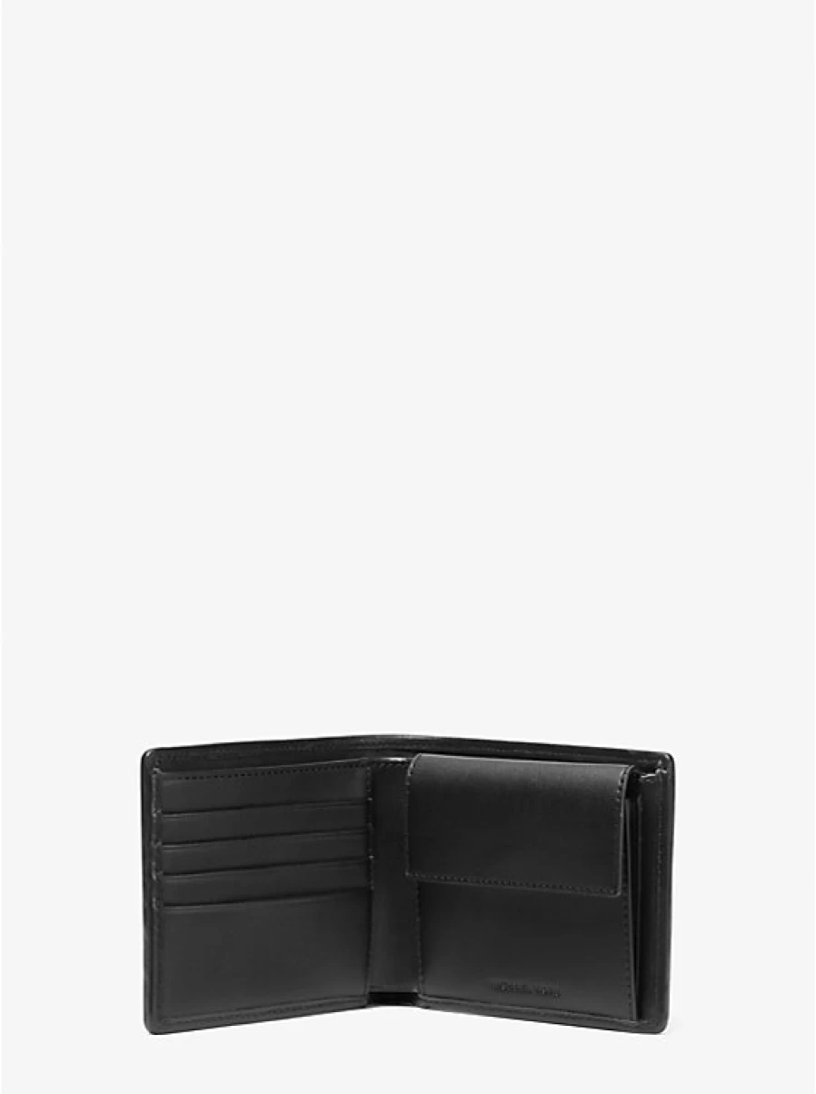 Michael Kors Hudson Empire Logo Jacquard Men's Billfold Wallet