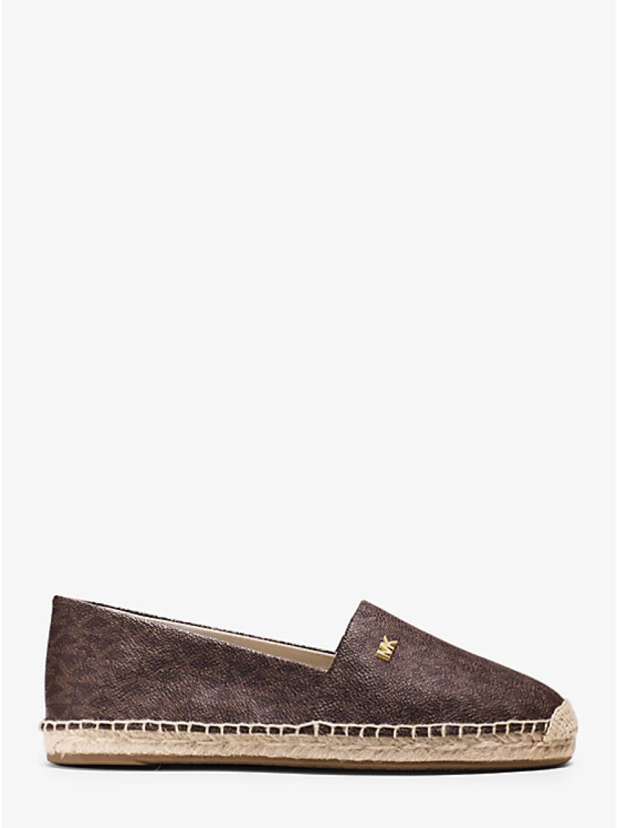 Michael Kors Women's Espadrille Sneakers with Kendrick Logo Design