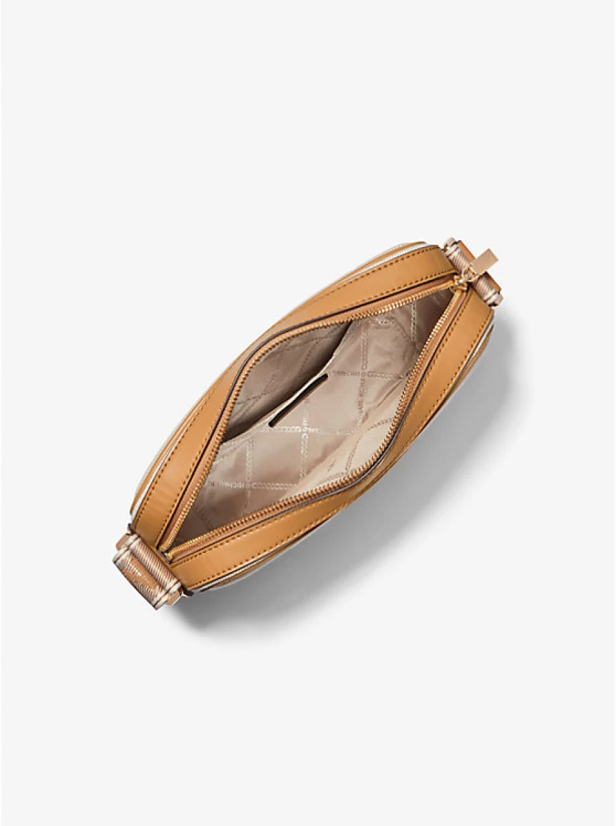 Michael Kors Women's Maeve Large Smooth Canvas Backpack with Shoulder Strap