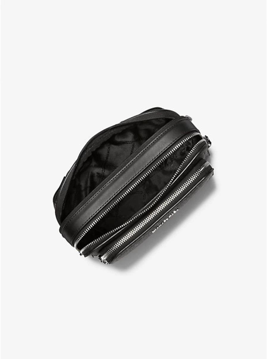 Michael Kors Hudson Ramp Leather Logo Men's Crossbody Bag