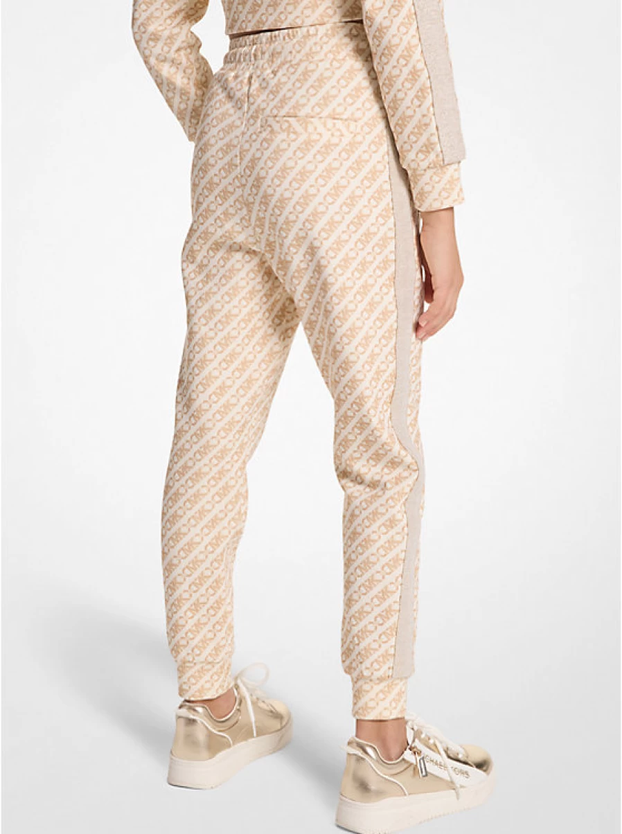 Michael Kors Kids' Jogging Pants with Zipper Pocket & Empire Logo - Comfortable Athletic Pants for Children