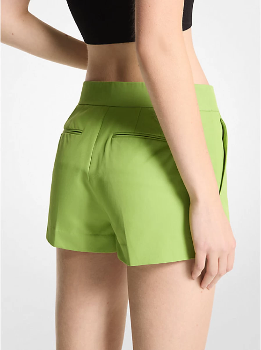 Michael Kors Women's Cotton Twill Blend Shorts – Comfortable & Styletic Casual Wear