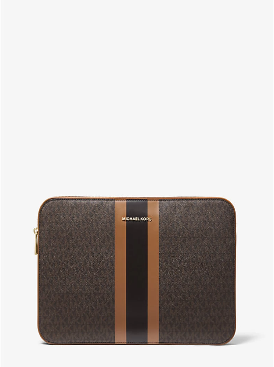Michael Kors Jet Set Travel Scratched Logo Case for 13 Inch Laptop - Women's Designer Sleeve