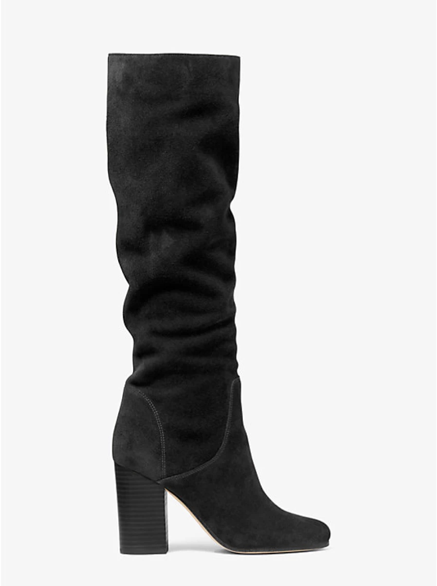Michael Kors Women's Leigh Suede Boots – Stylish Ankle Booties for Women