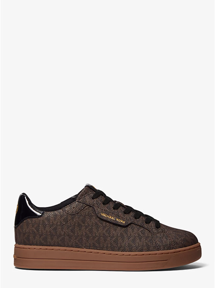 Michael Kors Women's Keating Logo Embroidered Espadrille Flats