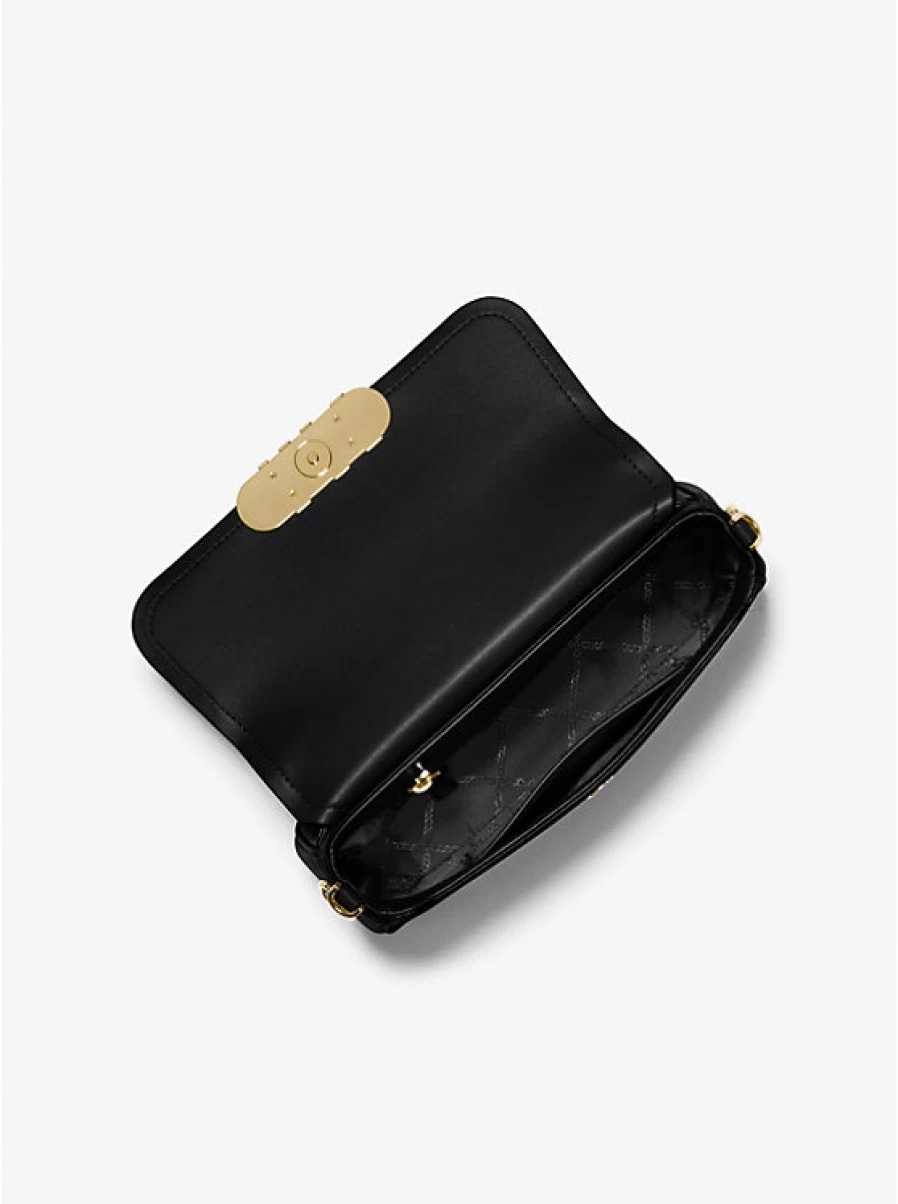 Michael Kors Women's Medium Parker Leather Shoulder Bag